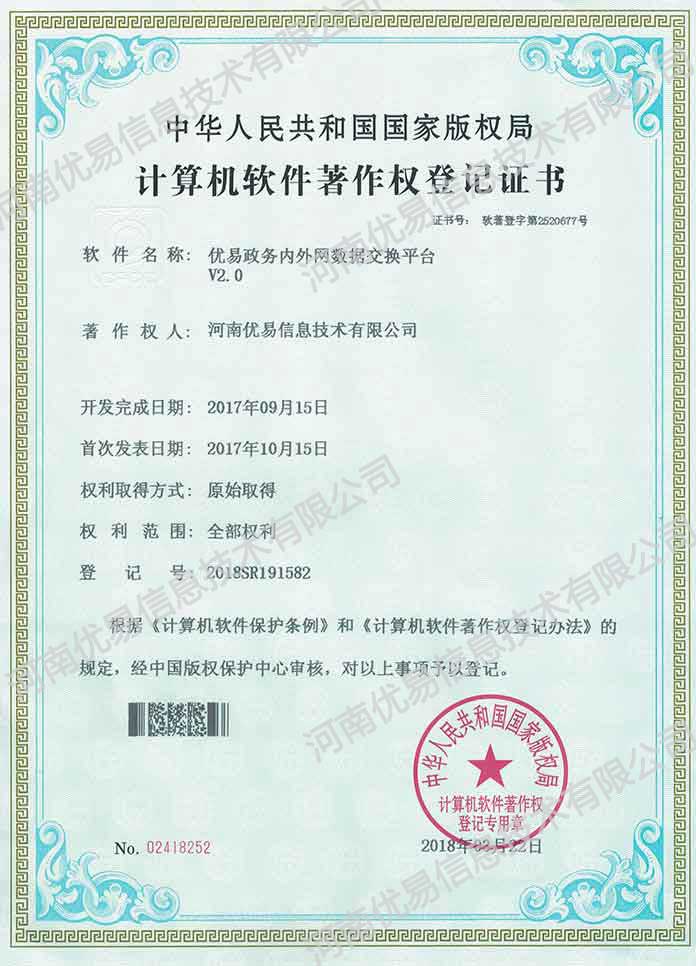 内外网交换软著
