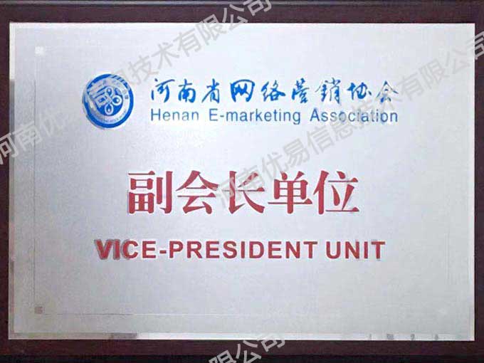 河南网络营销协会副会长